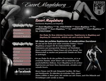 Tablet Screenshot of escort-magdeburg.com
